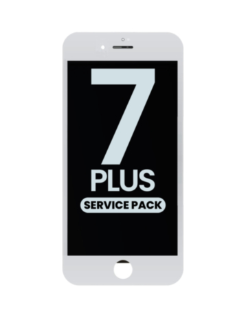 LCD Assembly for iPhone 7 Plus (WHITE) (Service Pack)
