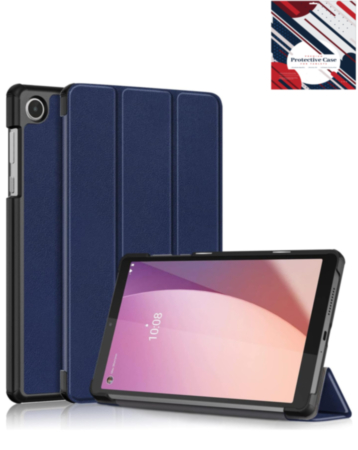 Smart Shockproof Stand Case (DARK BLUE) for Galaxy Tab A9 2023 (8.7") / Tab A11 2025 (8.7") (Only Ground Shipping)