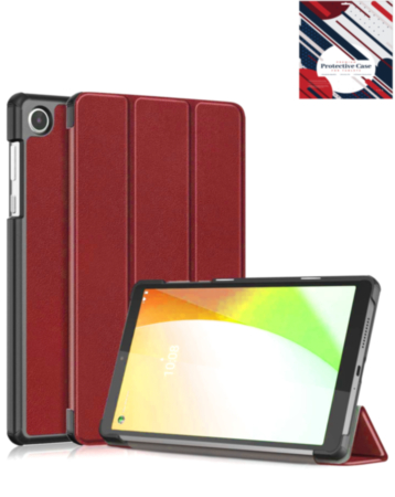 Smart Shockproof Stand Case (RED) for Galaxy Tab A9 2023 (8.7") / Tab A11 2025 (8.7") (Only Ground Shipping)