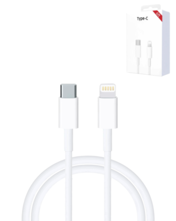 USB C-L Non-MFI Charging Data Cable (6ft) (27W) (Only Ground Shipping)