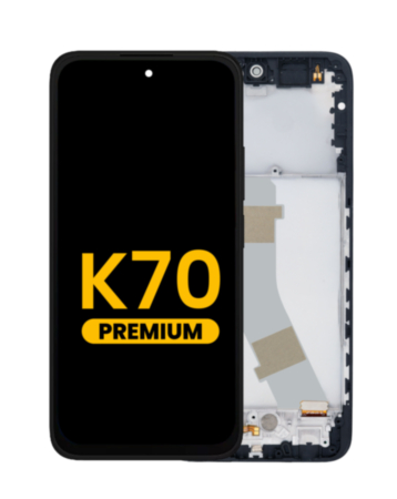 LCD Assembly with Frame for TCL K70 5G (T522A) (Premium)