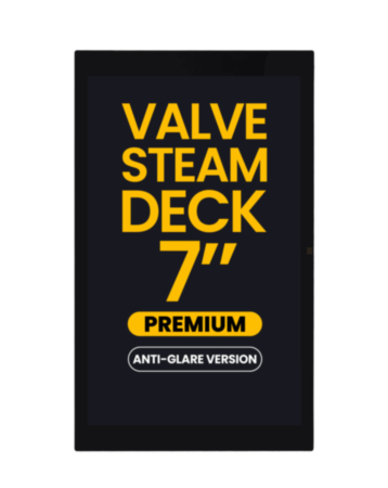 LCD Assembly without Frame for Valve Steam Deck 7" (Anti-Glare Version) (Premium)