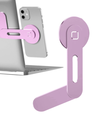 Aluminum Alloy Magnetic Phone Holder (PINK) (Only Ground Shipping)
