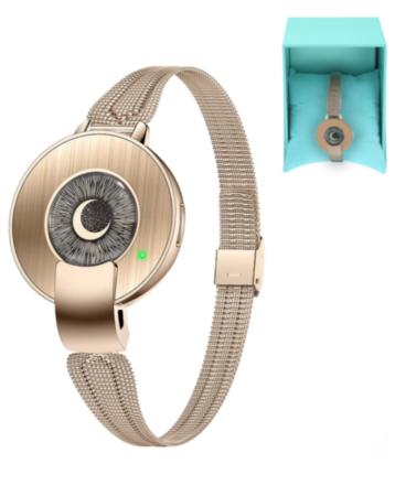 QWatch Pro Smart Watch with AMOLED Display (GOLD) (Only Ground Shipping)