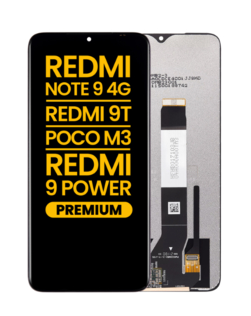 LCD Assembly without Frame for Xiaomi Redmi Note 9 4G / Redmi 9T / Poco M3 / Redmi 9 Power (Premium)