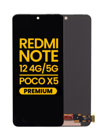 OLED Assembly without Frame for Xiaomi Redmi Note 12 4G / Redmi Note 12 5G / Poco X5 (Premium)