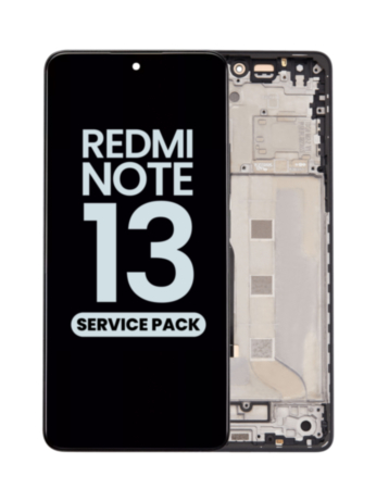 OLED Assembly with Frame for Xiaomi Redmi Note 13 (Service Pack)