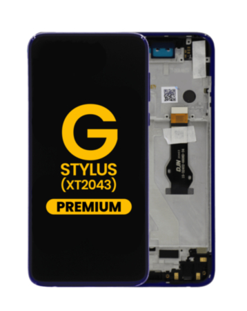 LCD Assembly with Frame for Motorola Moto G Stylus (XT2043) (BLUE) (Premium)