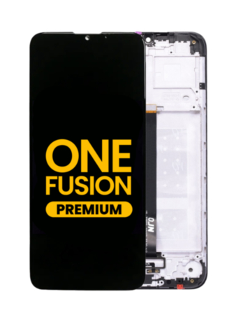 LCD Assembly with Frame for Motorola Moto One Fusion (XT2073-2) (BLACK) (Premium)
