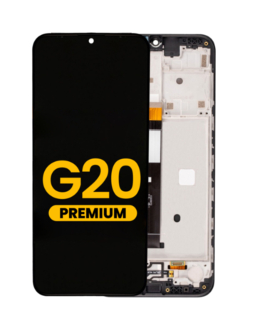 LCD Assembly with Frame for Motorola Moto G20 (XT2128 / 2021) (Premium)