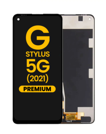 LCD Assembly without Frame for Motorola G Stylus 5G (XT2131) (BLACK) (Premium)