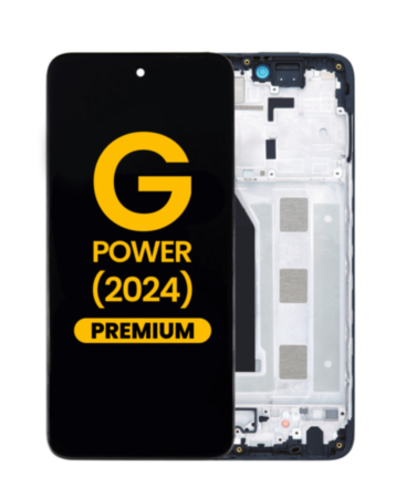 LCD Assembly with Frame for Motorola Moto G Power 5G (XT2415-1 / 2024) (Premium)