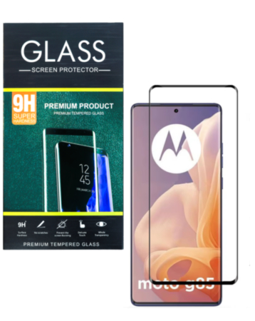 Clear Tempered Glass for Motorola Edge 50 Fusion 5G (XT2429 / 2024) / G85 (XT2427-3/2024) (Case Friendly / 3D Curved / 1 Piece)