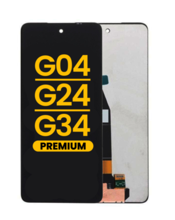 LCD Assembly without Frame for Motorola Moto G04 (XT2421 / 2024) / Moto G24 (XT2423 / 2024) / Moto G34 (XT2363-2) (Premium)