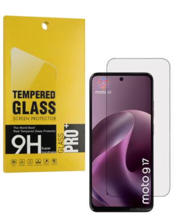 Clear Tempered Glass for Motorola Moto G17 (XT2623-2 / 2026) (Case Friendly / 2.5D / 1 Piece)
