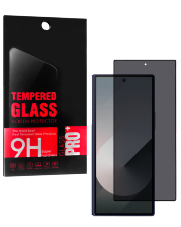 Privacy Tempered Glass for Galaxy Z Fold 7 / Z Fold 8 Ultra (Case Friendly / 2.5D / Anti-Spy / 1 Piece)