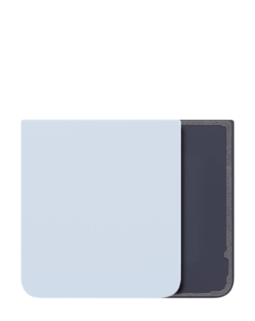 Bottom Back Cover for Galaxy Z Flip 6 F741 (NO LOGO) (BLUE)