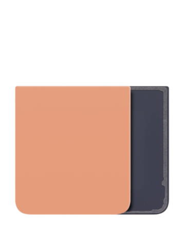 Bottom Back Cover for Galaxy Z Flip 6 F741 (NO LOGO) (PEACH)