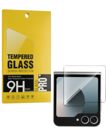 Clear Tempered Glass for Galaxy Galaxy Z Flip 6 (2.5D / 1 Piece)