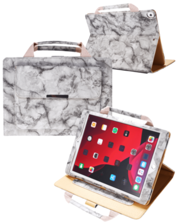 Smart Work Bag Style Case - HOT PINK for iPad Mini 1 / 2 / 3 / 4 / 5 (Only Ground Shipping)