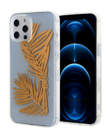 Dual Layer Gold Design Printed Case - 4 for iPhone 12 / 12 Pro (Only Ground Shipping)