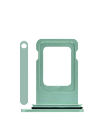 Dual Sim Card Tray for iPhone 11 (GREEN)