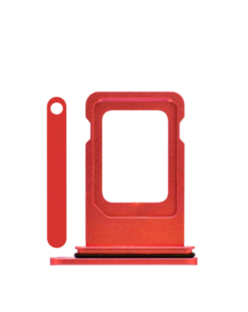 Dual Sim Card Tray for iPhone 11 (RED)