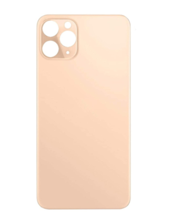 Back Glass with Bigger Camera Hole for iPhone 11 Pro Max (NO LOGO) (GOLD)