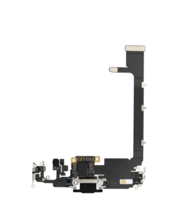 Buy the charging port flex cable for iPhone 11 Pro Max in black. It’s an OEM pull.