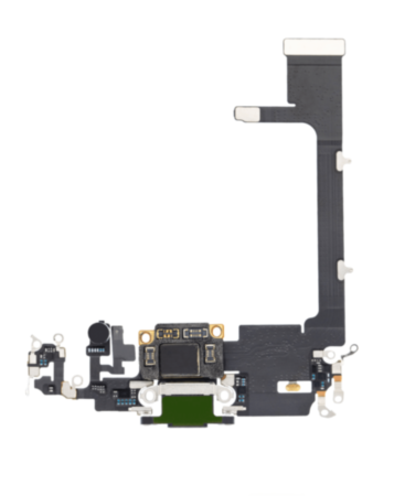 Purchase the charging port flex cable in Midnight Green for iPhone 11 Pro. Daughter board soldering required.

