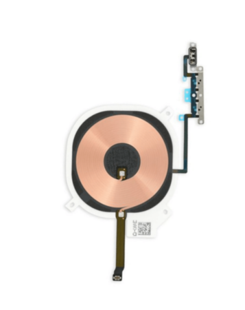 Wireless NFC Charging Chip with Volume Button Flex Cable for iPhone 11 Pro