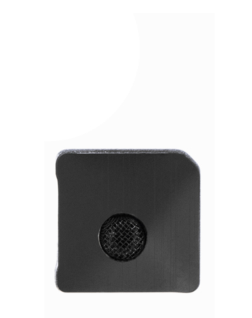Flash Light / Power Flex Bracket with Microphone Mesh for iPhone 12 (Pack of 10) (BLACK)