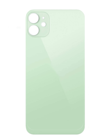 Back Glass with Bigger Camera Hole for iPhone 12 Mini (NO LOGO) (GREEN)
