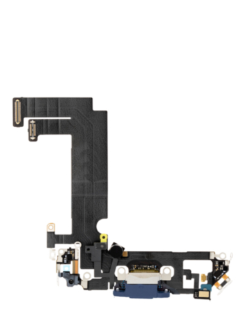 Charging Port Flex Cable for iPhone 12 Mini (BLUE) (Premium)