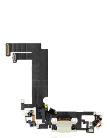 Charging Port Flex Cable for iPhone 12 Mini (GREEN) (Premium)