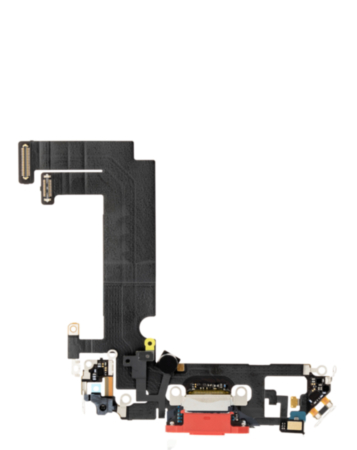 Charging Port Flex Cable for iPhone 12 Mini (RED) (Premium)