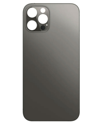 Back Glass with Bigger Camera Hole for iPhone 12 Pro Max (NO LOGO) (GRAPHITE)