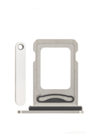 Dual Sim Card Tray for iPhone 12 Pro Max / 12 Pro (SILVER)