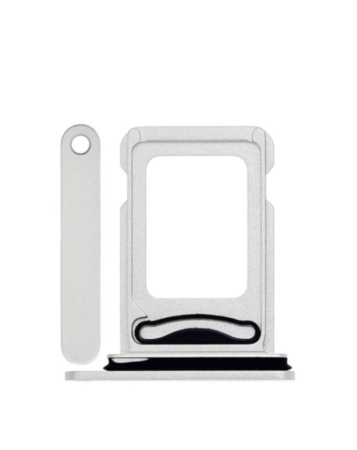 Dual SIM Card Tray for iPhone 13 (WHITE)