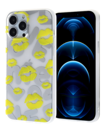 Love Me Printed Clear Case - E12 for iPhone 12 Pro Max (Only Ground Shipping)