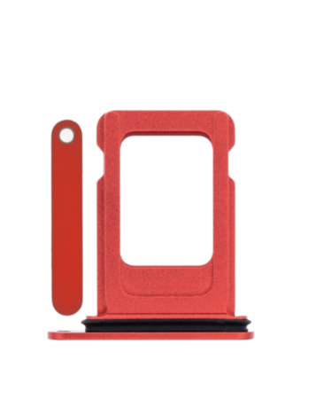 Single Sim Card Tray for iPhone 13 (RED)