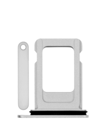 Single Sim Card Tray for iPhone 13 (WHITE)