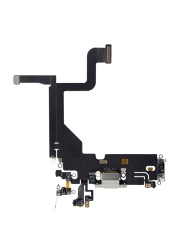 Charging Port Flex Cable for iPhone 13 Pro (SILVER) (Aftermarket)