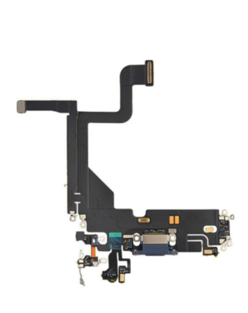 iPhone 13 Pro Charging Port Flex Cable (SIERRA BLUE) (OEM Pull)