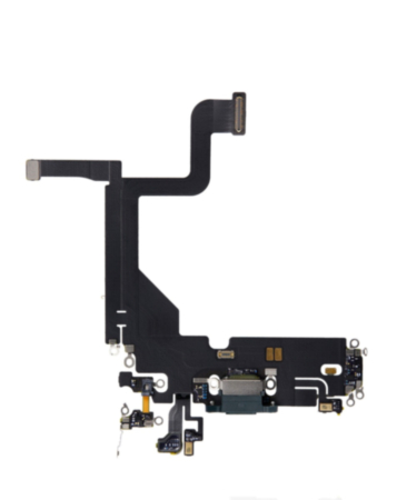 iPhone 13 Pro Charging Port Flex Cable (ALPINE GREEN) (OEM PULL)