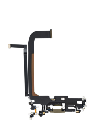 Charging Port Flex Cable for iPhone 13 Pro Max (GOLD) (Premium)