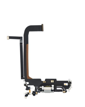 Charging Port Flex Cable for iPhone 13 Pro Max (SILVER) (Premium)