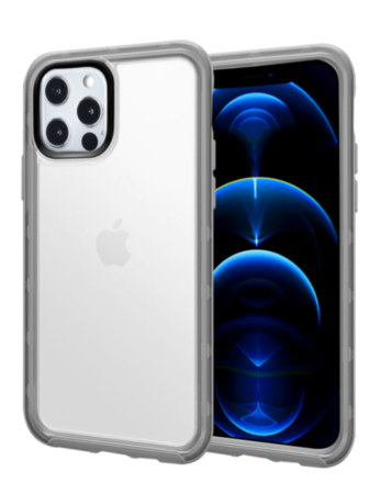Acrylic Dual Layer Transparent Case - GRAY for iPhone 13 Pro (Only Ground Shipping)