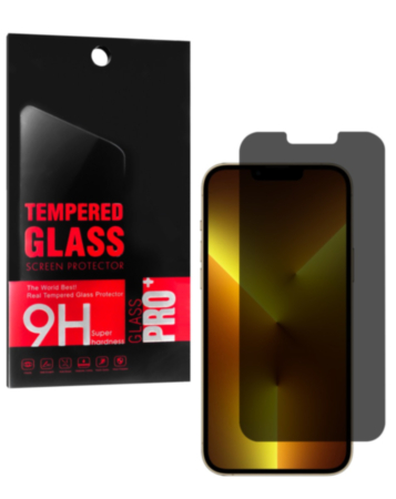 Privacy Tempered Glass for iPhone 13 Pro Max / 14 Plus (2.5D / 1 Piece)