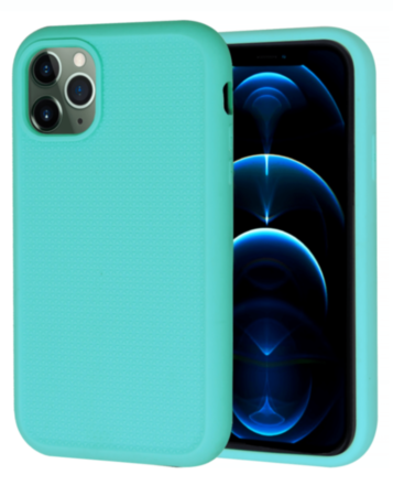 Dual Layer Serrated Case - TEAL for iPhone 8P / 7P (Only Ground Shipping)